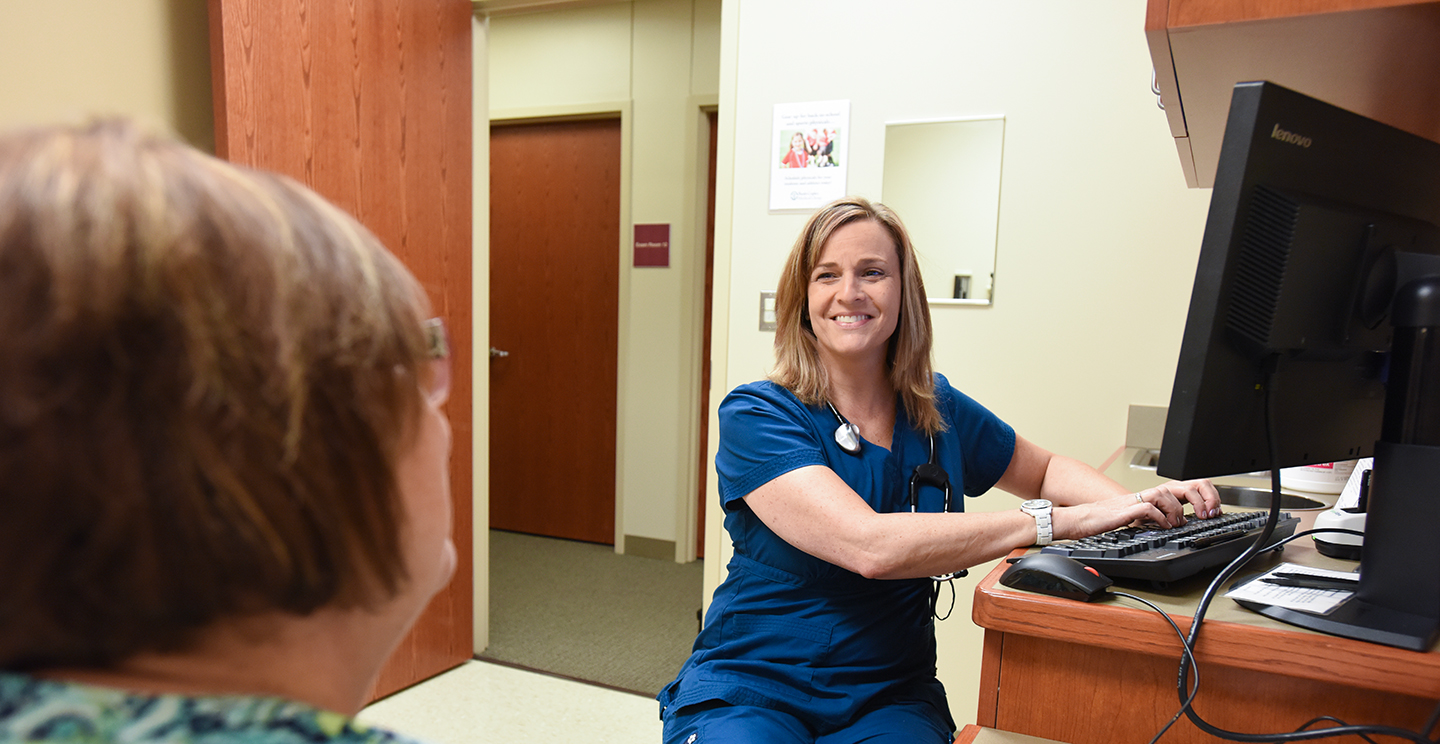 Female nurse.