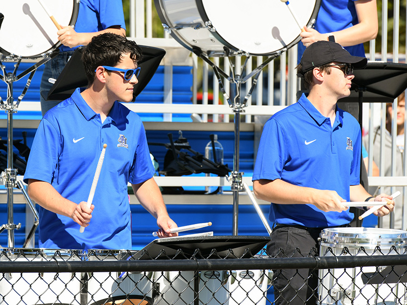Pep band.