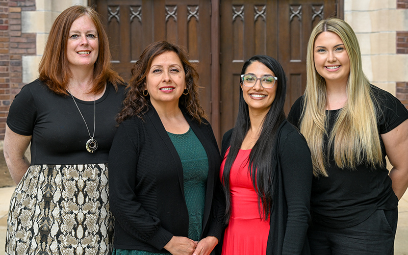 Group photo of the Student Accounts staff.